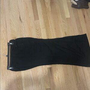 Elegant Black Maxi Skirt